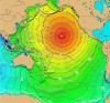 Tsunami travel time map for the November 29, 1975 Hawaii earthquake