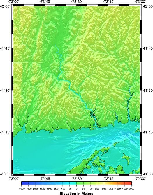 shaded relief grid