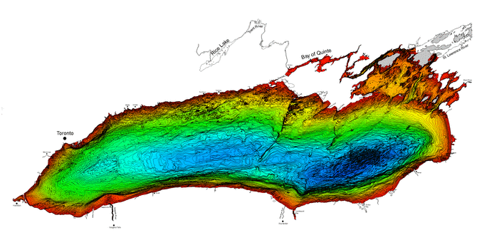 Lake Ontario Bathymetry