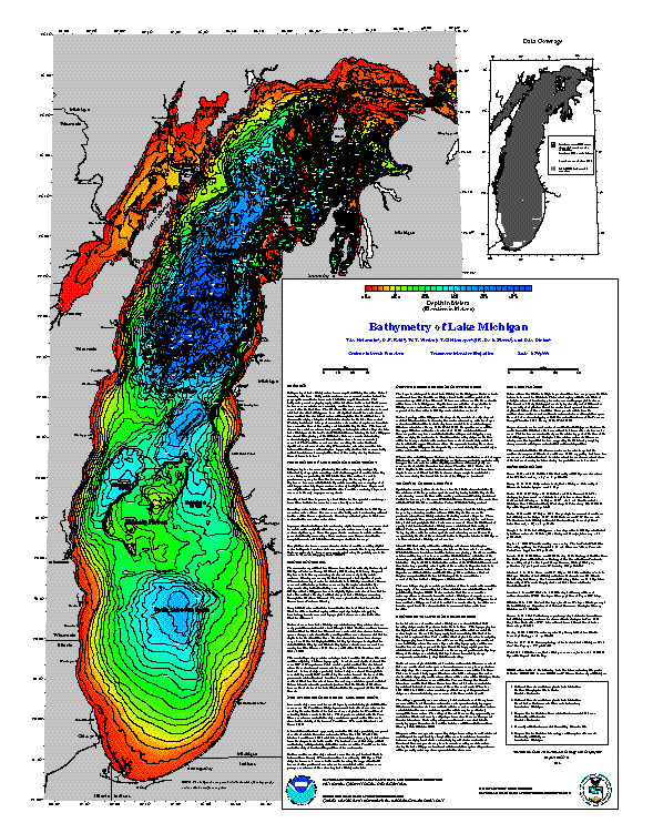 Great Lakes Bathymetry National Centers For Environmental Information Ncei 8211