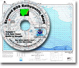 click here to view a 100dpi sample scanned map - color maps on the CD are 300dpi.