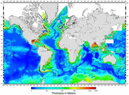view large jpg image of world sediment thickness.